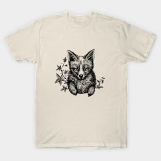 Fox drawing T-Shirt